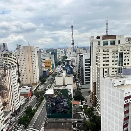 Estudio Aconchegante Com Varanda Na Consolacao São Paulo Exterior foto